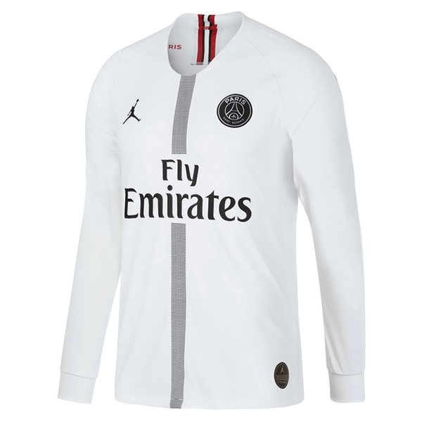 Camiseta Paris Saint Germain 3ª ML 2018-2019 Blanco